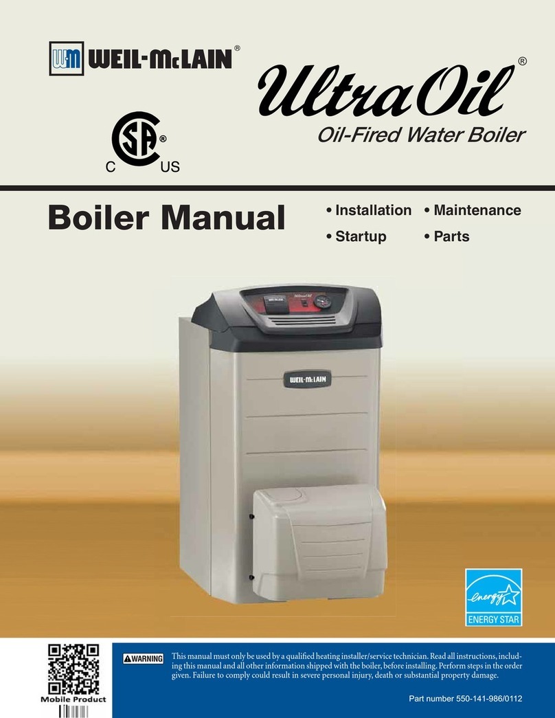 Weil-McLain Ultra Oil manual