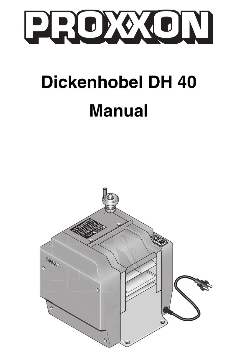 Proxxon DH 40 operating manual