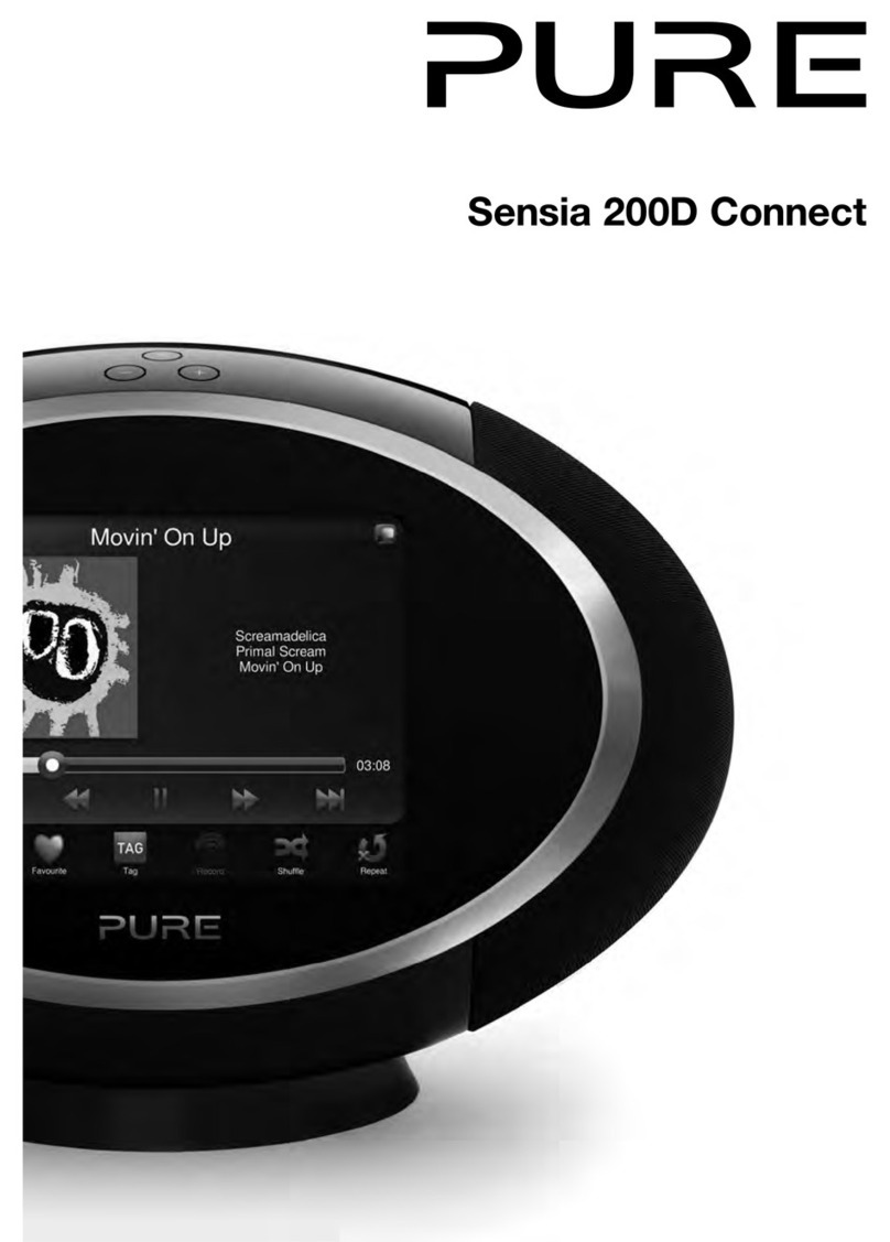 PURE SENSIA 200D CONNECT user manual