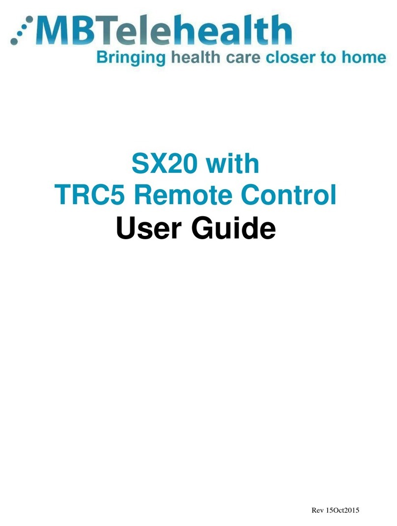 MBTelehealth SX20 user guide