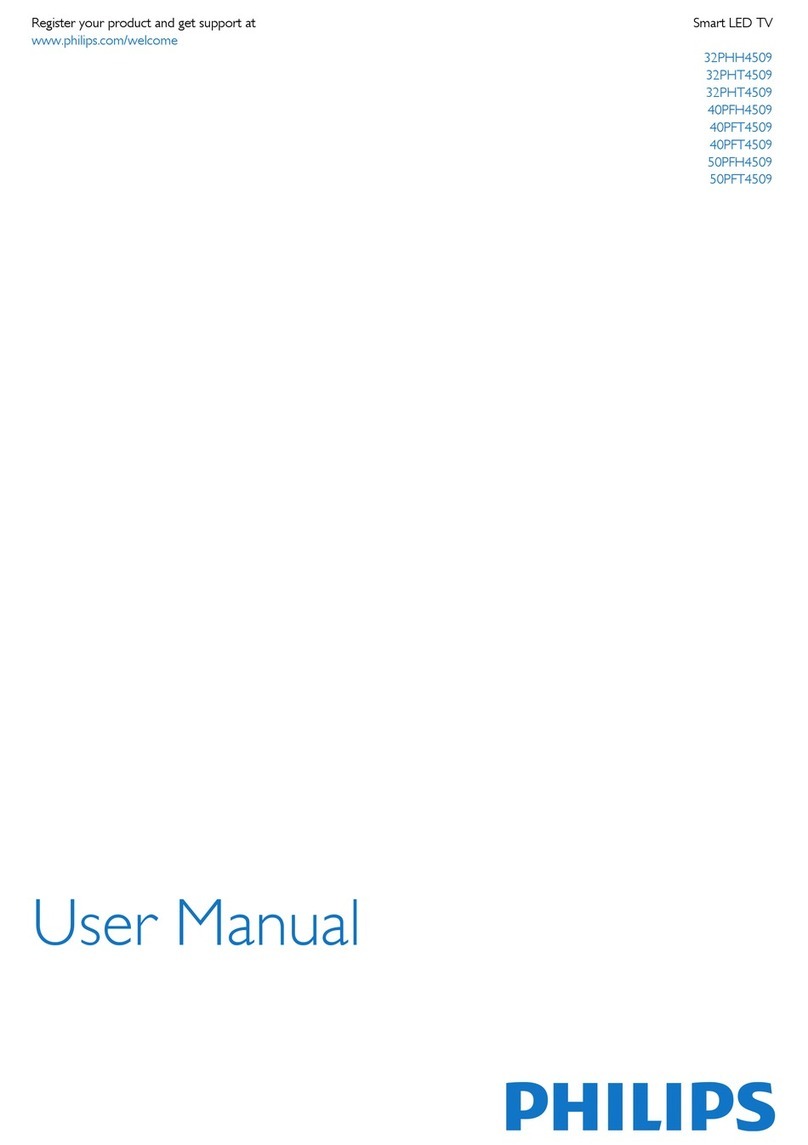Philips 32PHH4509 User manual