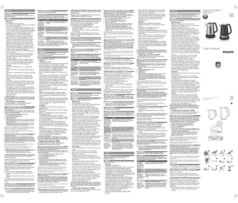 Philips HD9385 User manual