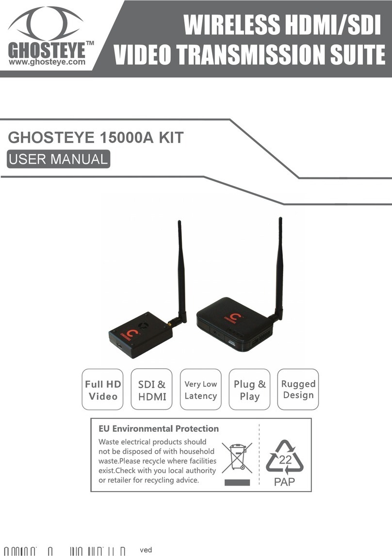 GhostEye 15000A User manual