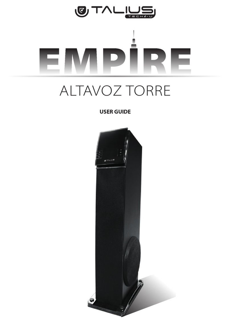 Talius EMPIRE ALTAVOZ TORRE user guide