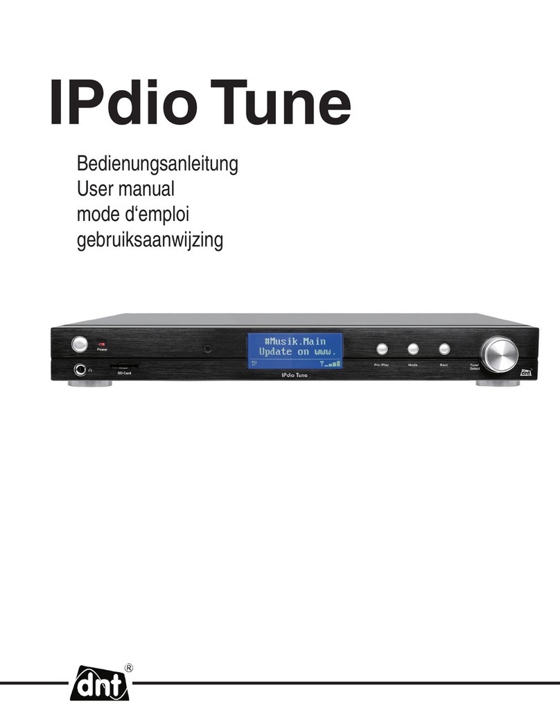 DNT IPdio Tune User manual