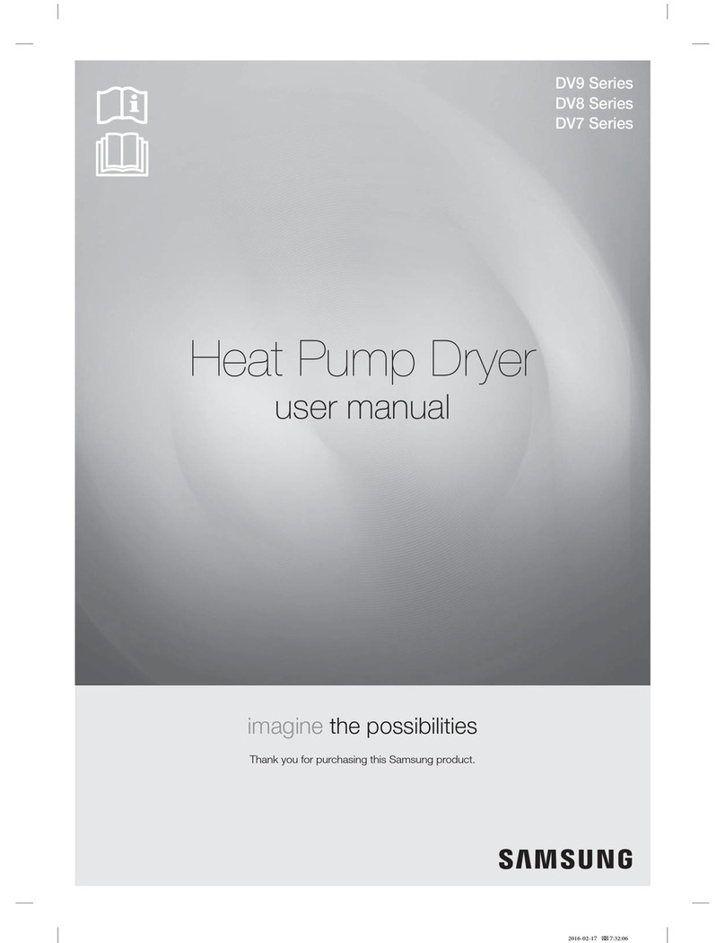 Samsung DV9 Series User manual