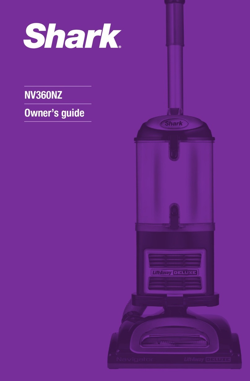 Shark NV360NZ User manual