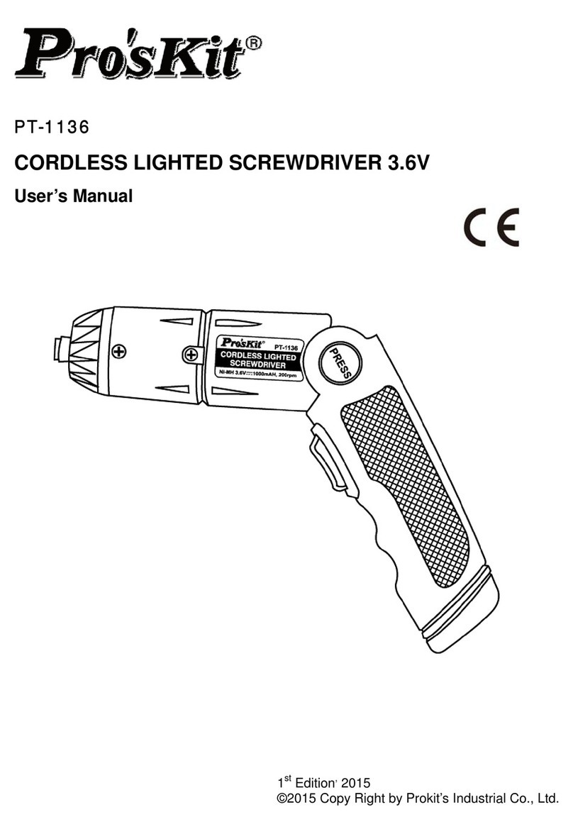 Pro's Kit PT-1136 user manual