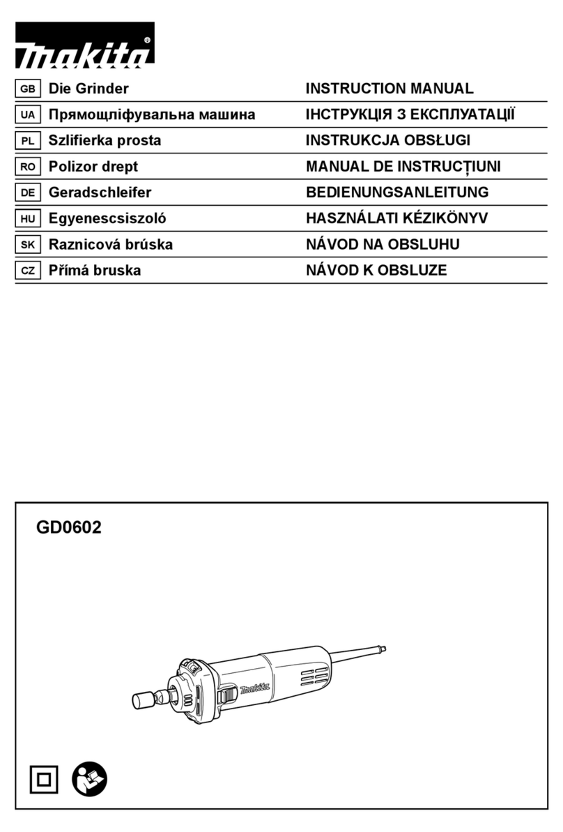Makita GD0602 instruction manual