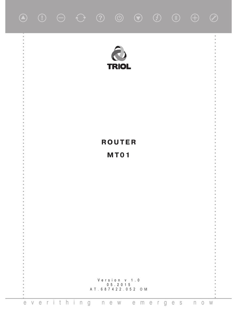 Triol MT01 User manual