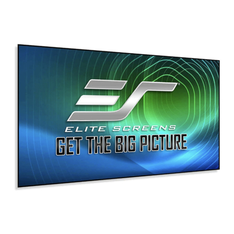 Elite Screens aeonclr series User manual Elite Screens aeonclr series User manual