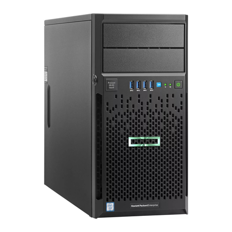 HP HPE ProLiant ML30 Gen9 User manual