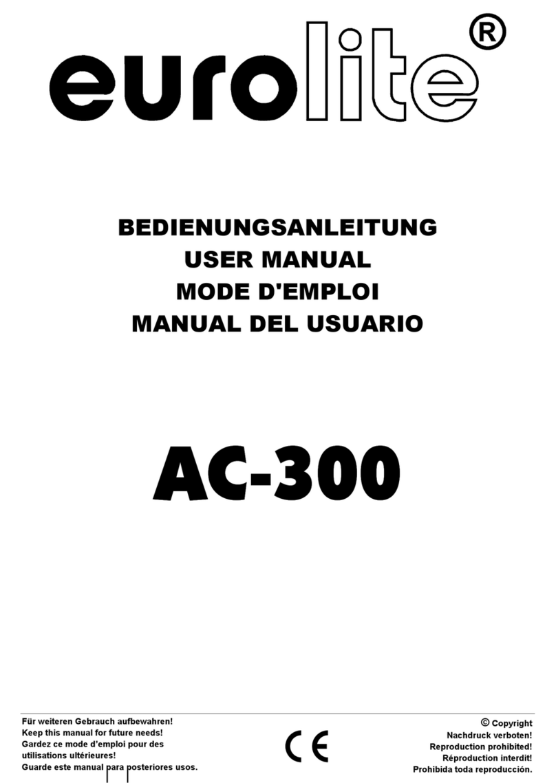 EuroLite AC-300 User manual