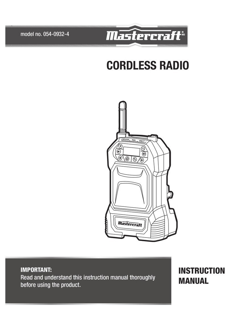 MasterCraft 054-0932-4 instruction manual MasterCraft 054-0932-4 instruction manual
