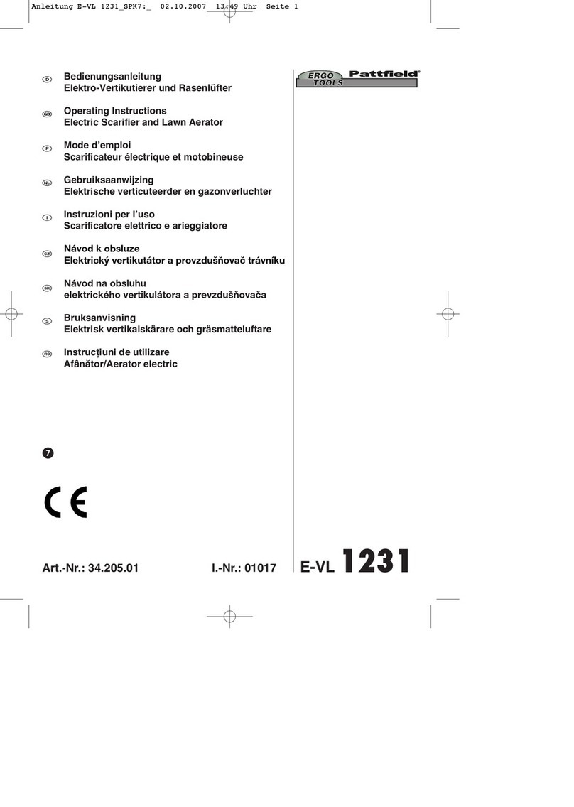 Pattfield E-VL 1231 operating instructions Pattfield E-VL 1231 operating instructions
