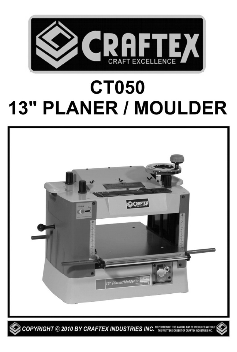 Craftex CT050 User manual
