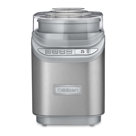 Cuisinart ICE-70C series Quick guide