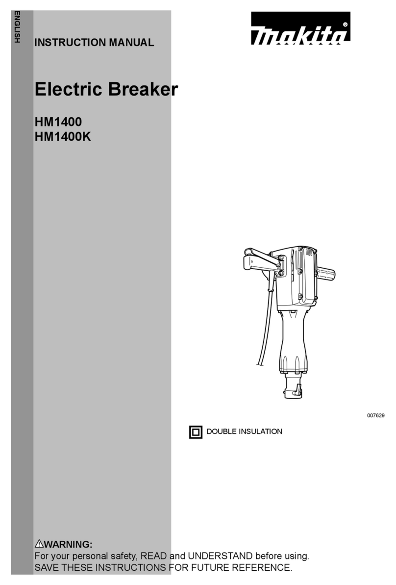 Makita HM1400 User manual