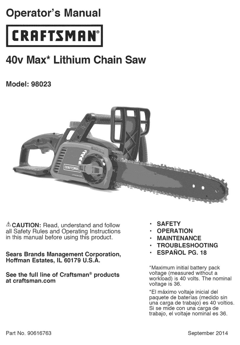 Craftsman 98023 User manual