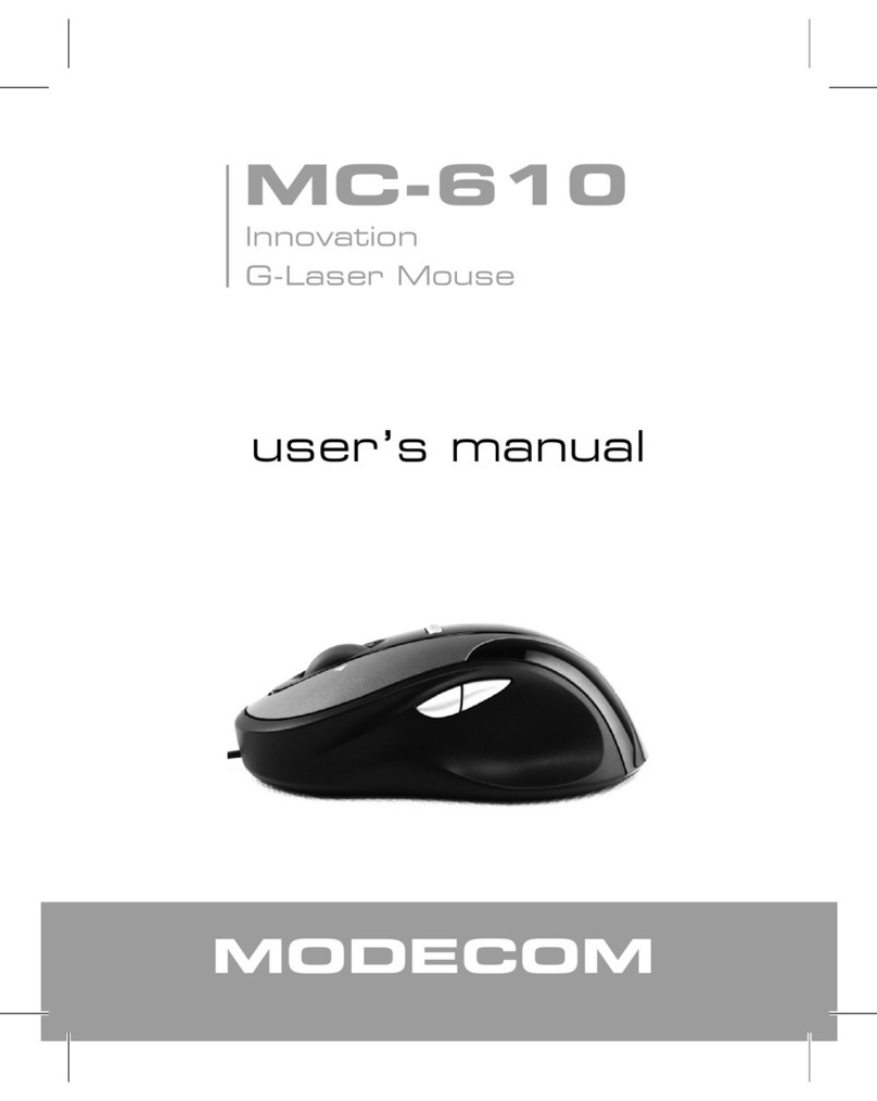 Modecom MC-610 User manual Modecom MC-610 User manual