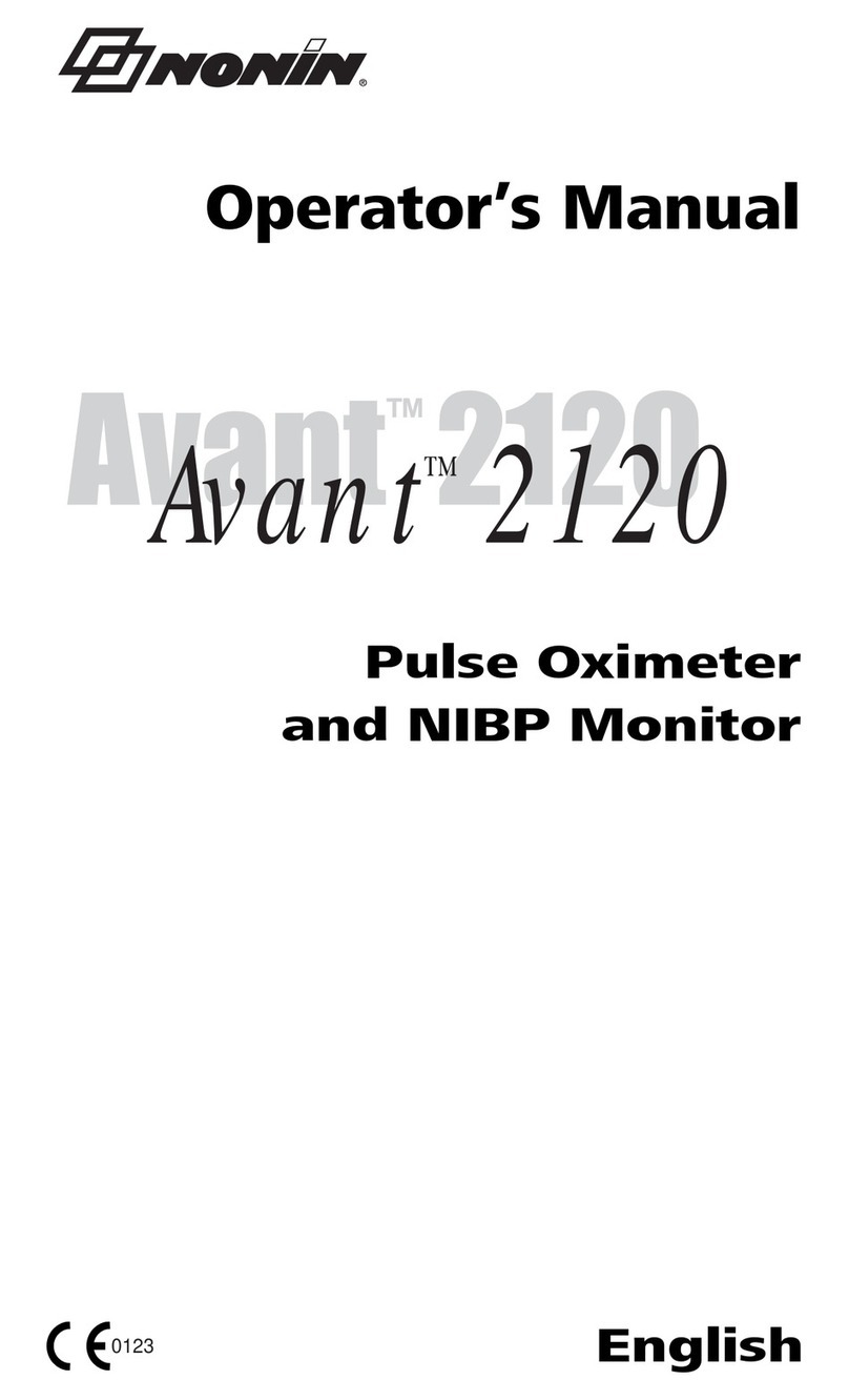 Nonin 2120 Operator's manual