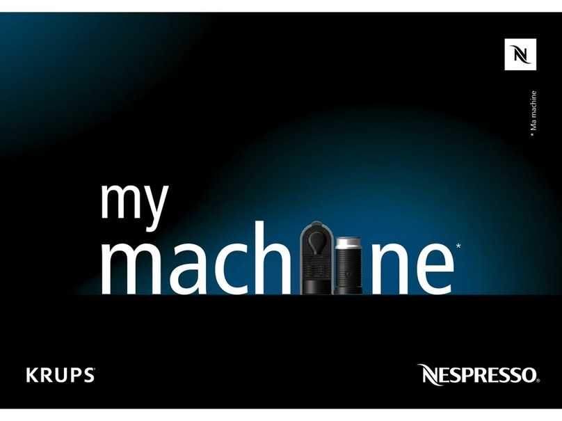 Nespresso U MILK Pure Cream Krups User manual