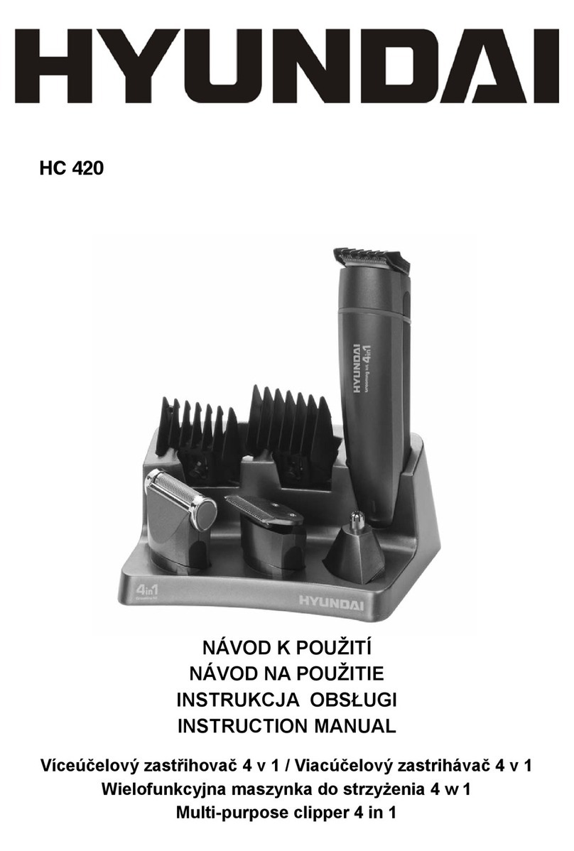 Hyundai HC 420 instruction manual