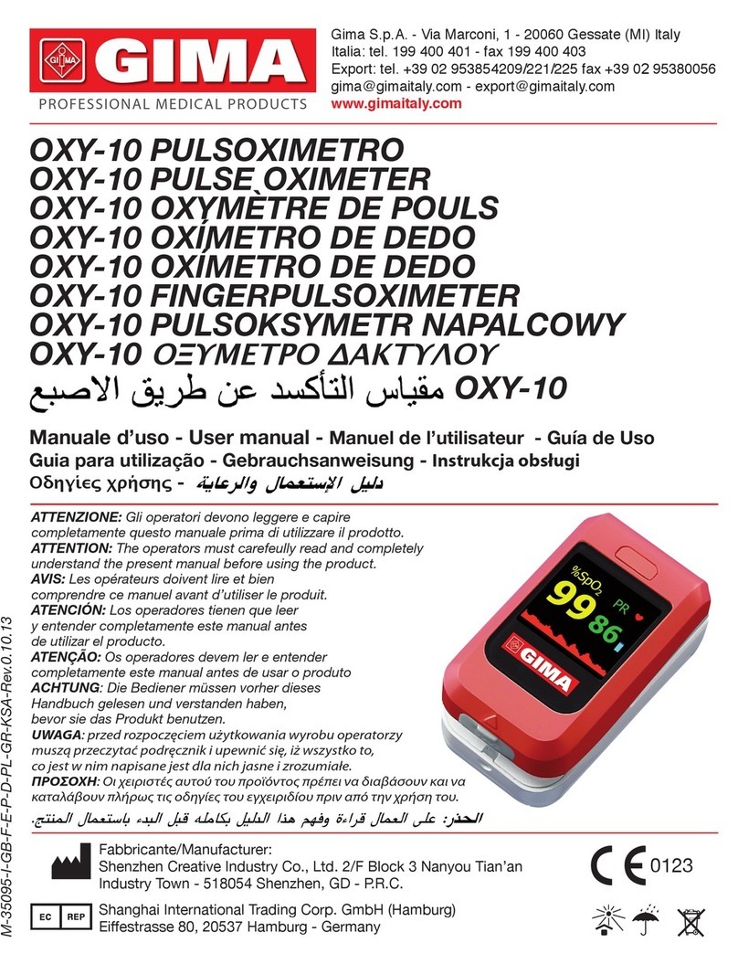 Gima OXY-10 User manual
