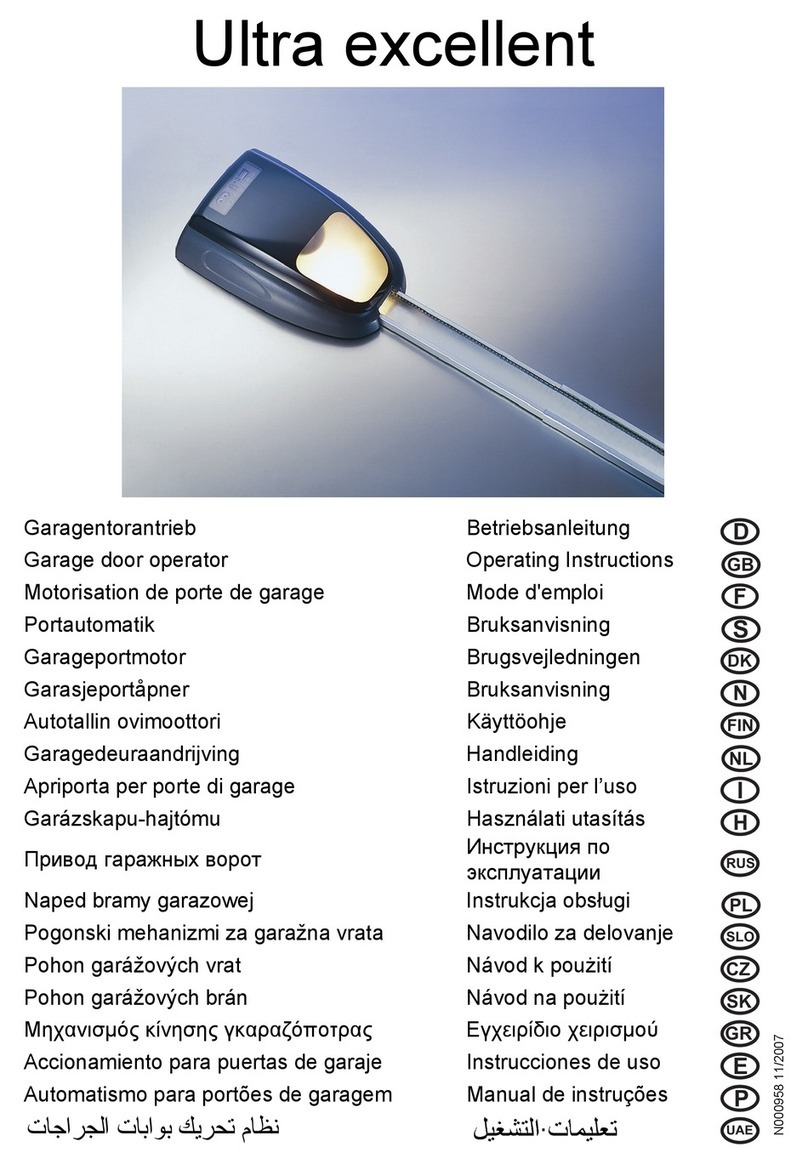 Cardo Door Ultra excellent operating instructions Cardo Door Ultra excellent operating instructions