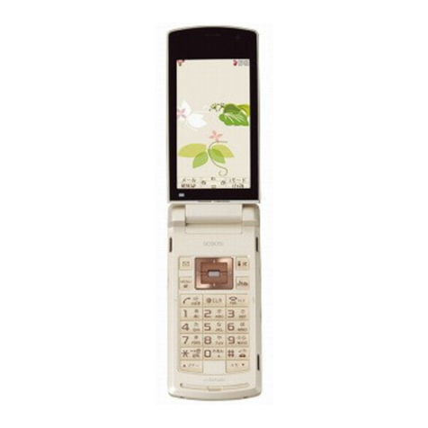 NTT docomo FOMA SO905i 07.11 User manual