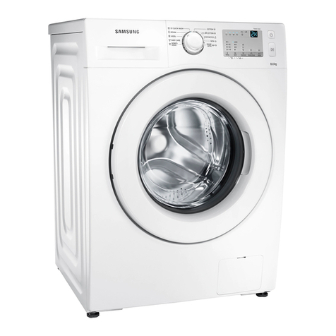 Samsung WW8*J3 Series User manual