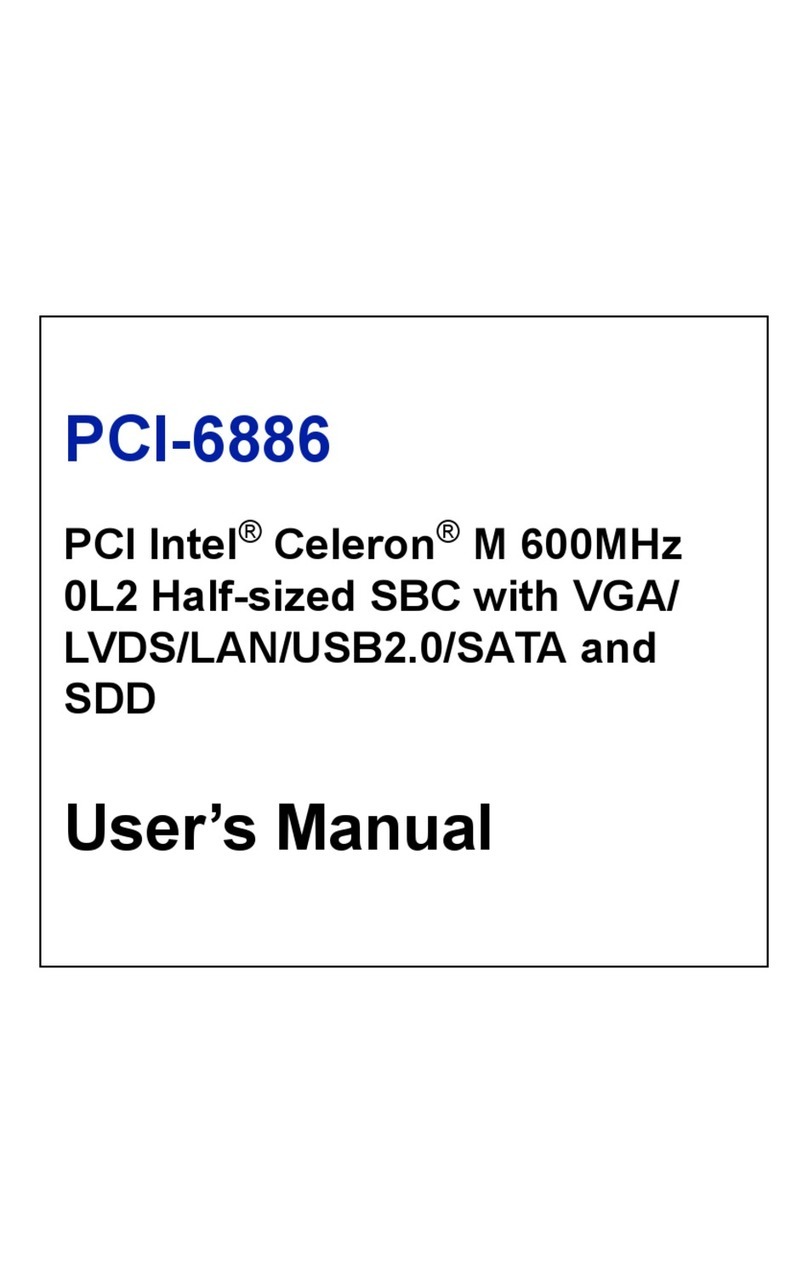 Advantech PCI-6886F-M0A1 User manual