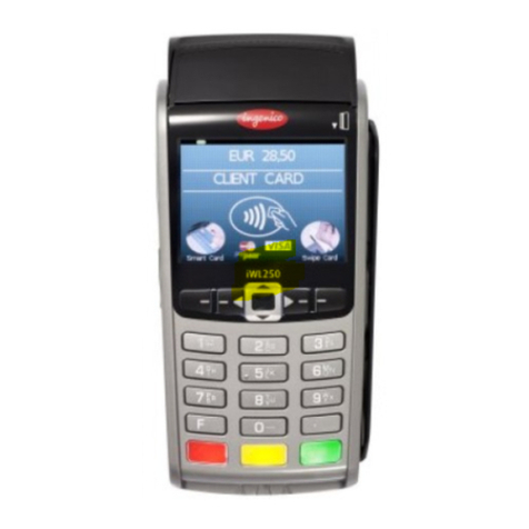 Chase Ingenico ict220 Quick reference guide