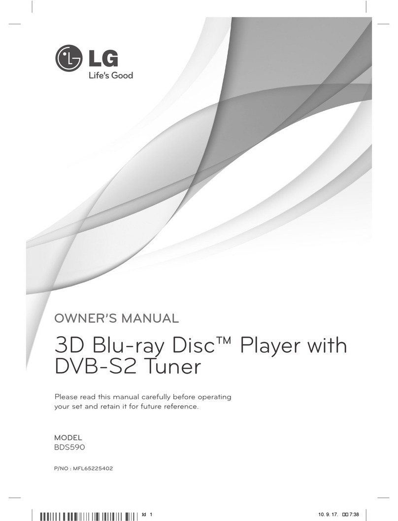 LG BDS590 owner's manual