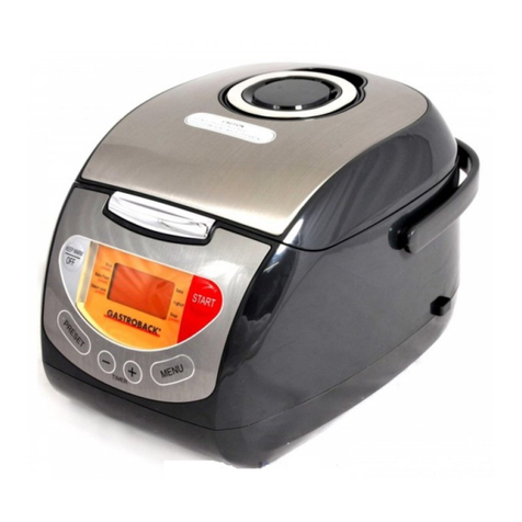 Gastroback 42525 Multi-cook User manual