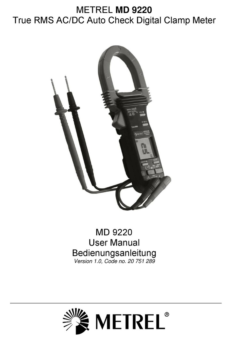 METREL MD 9220 user manual