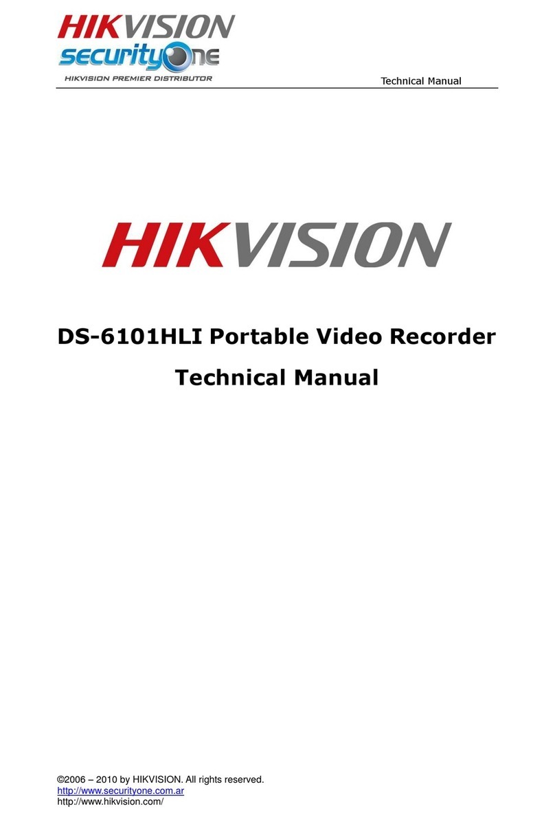 HIK VISION DS-6101HLI User manual