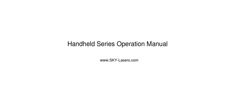 SKY-LASERS Handheld Series Operation manual