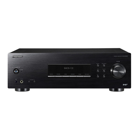 Pioneer SX-20DAB-K User manual