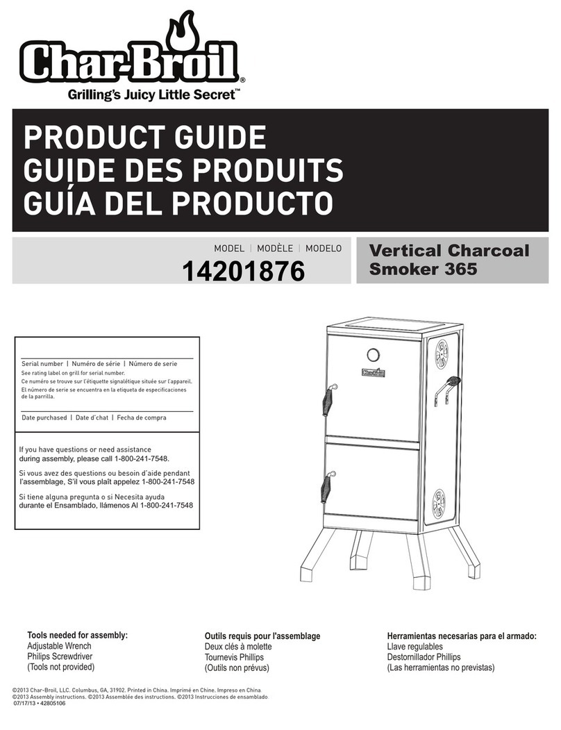 Char-Broil 365 Product guide