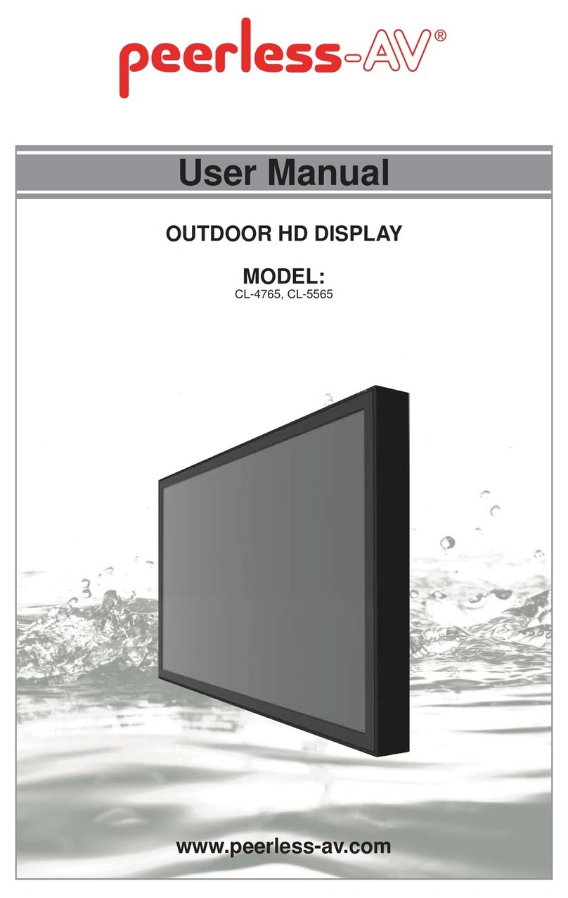 peerless-AV CL-4765 User manual