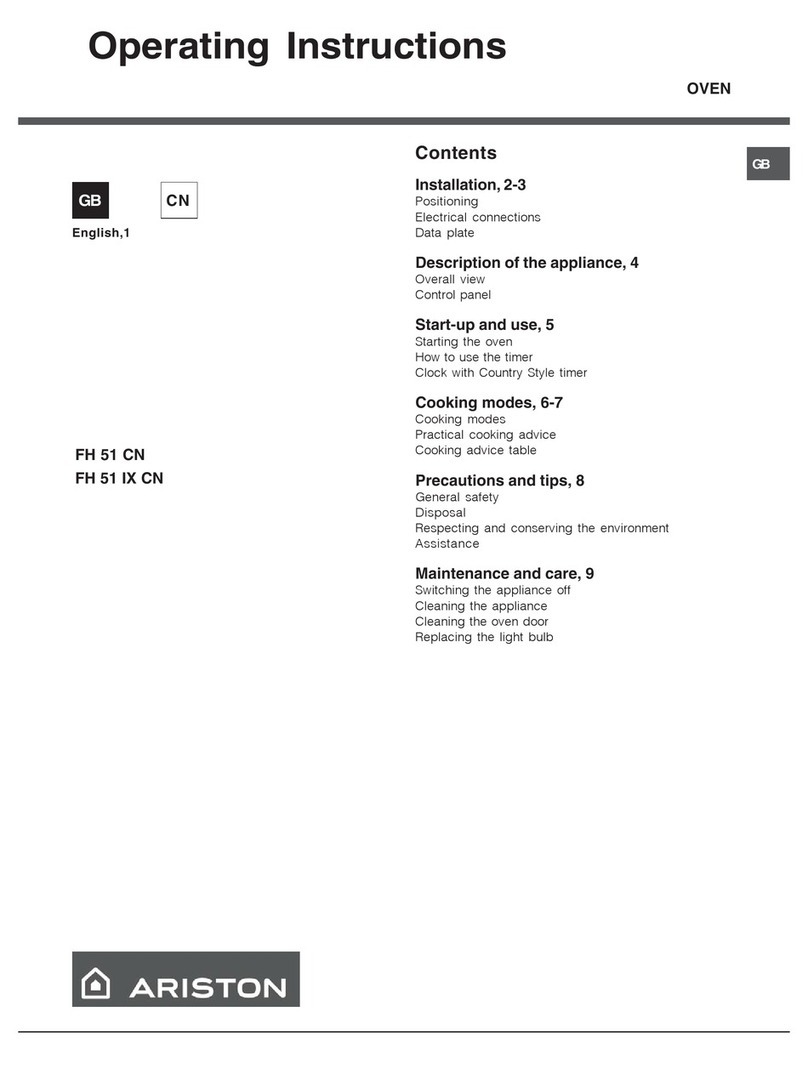 Ariston FH 51 CN S User manual