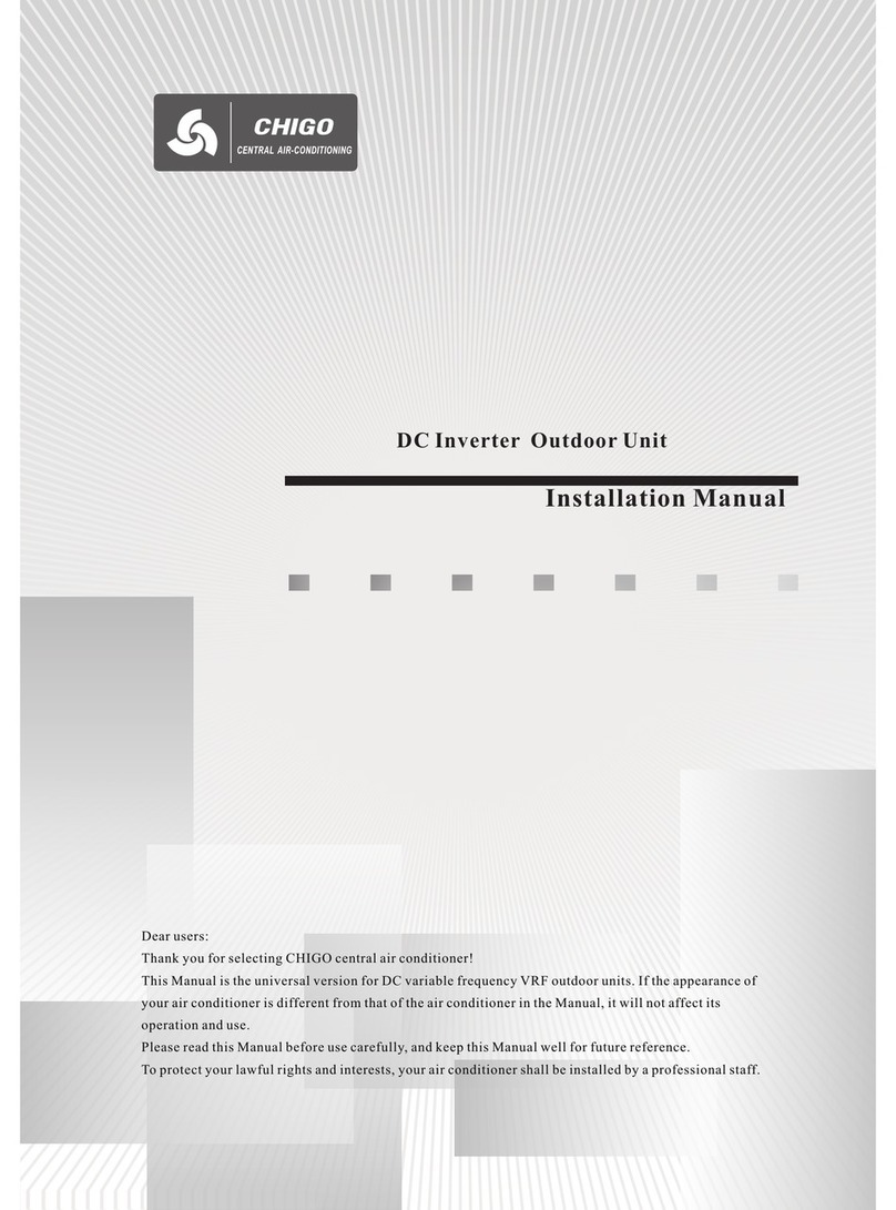 Chigo CMV-MINI User manual