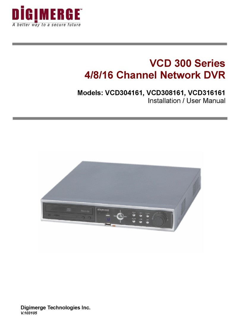 Digimerge VCD304161 User manual