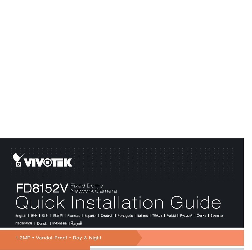 Vivotek FD8152V User manual