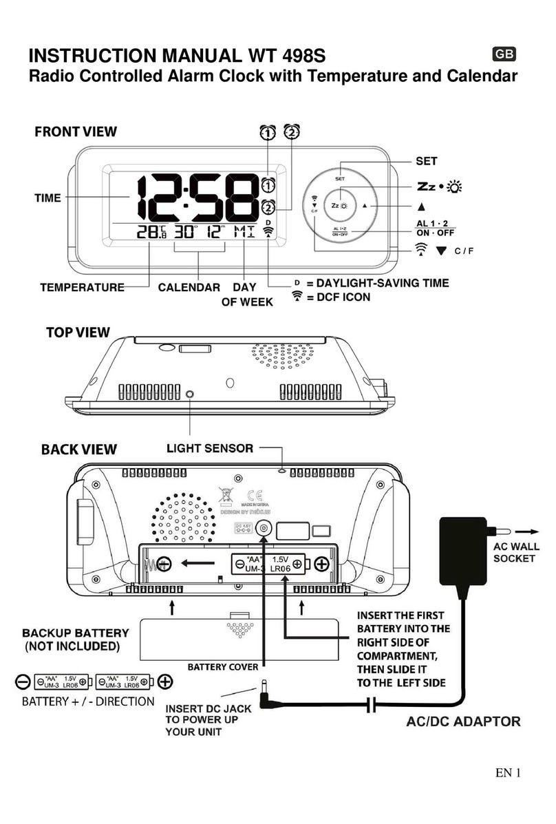 DCF WT 498S instruction manual