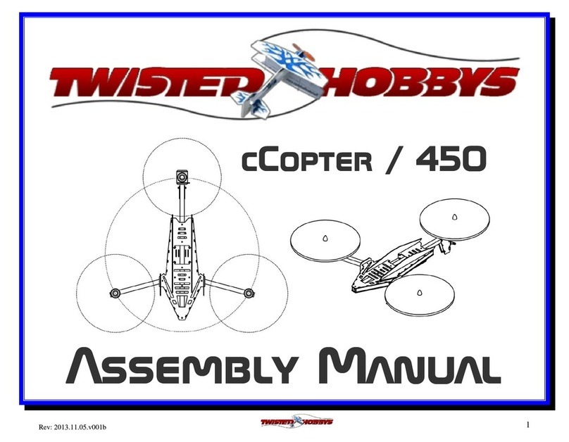 Twisted Hobbys cCopter / 450 User manual Twisted Hobbys cCopter / 450 User manual