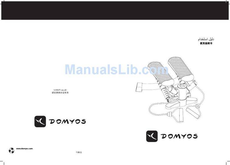 Domyos ST 290 User manual