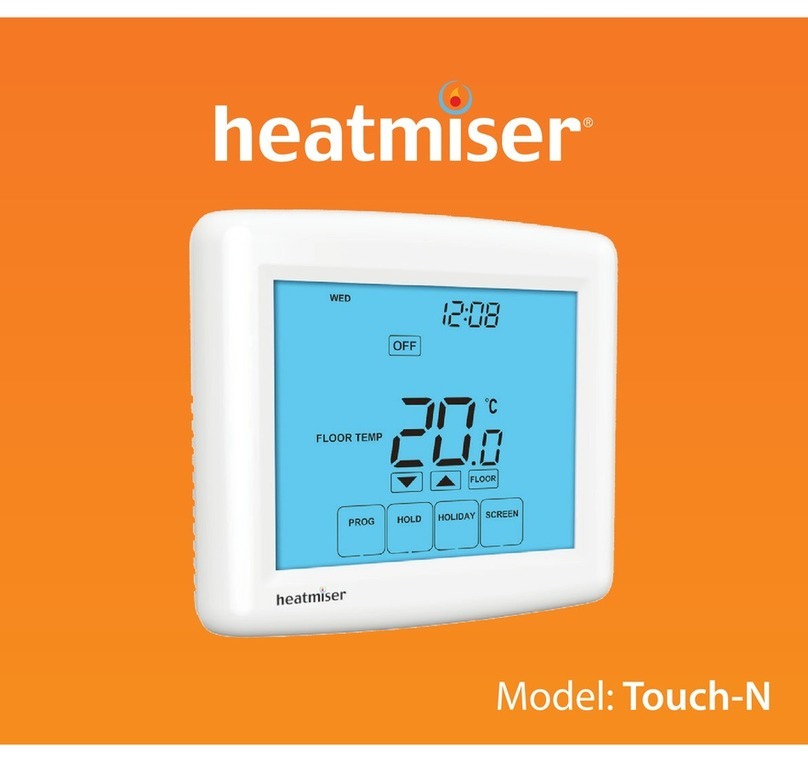 Heatmiser touch-n User manual