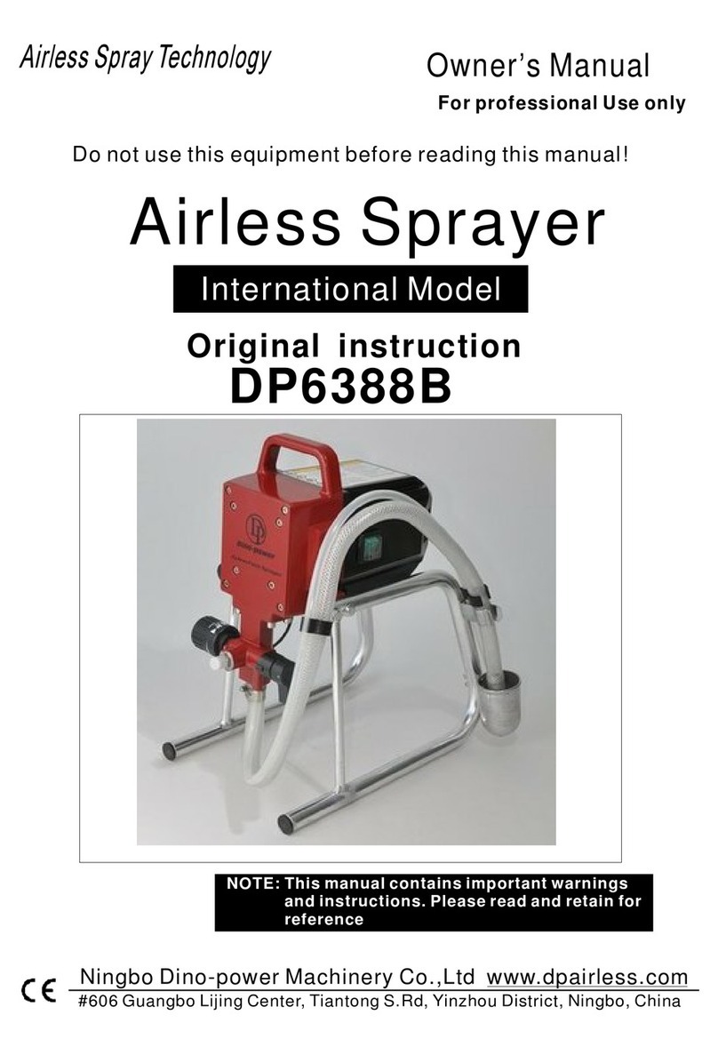 Ningbo Dino-power Machinery DP6388B owner's manual